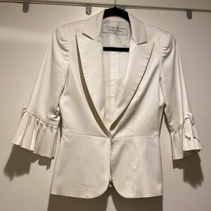 Trina Turk white jacket.